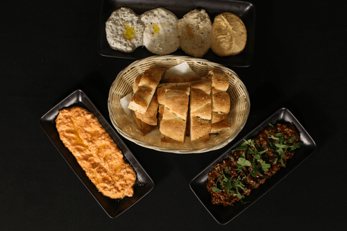 Meze-Dips And Breads